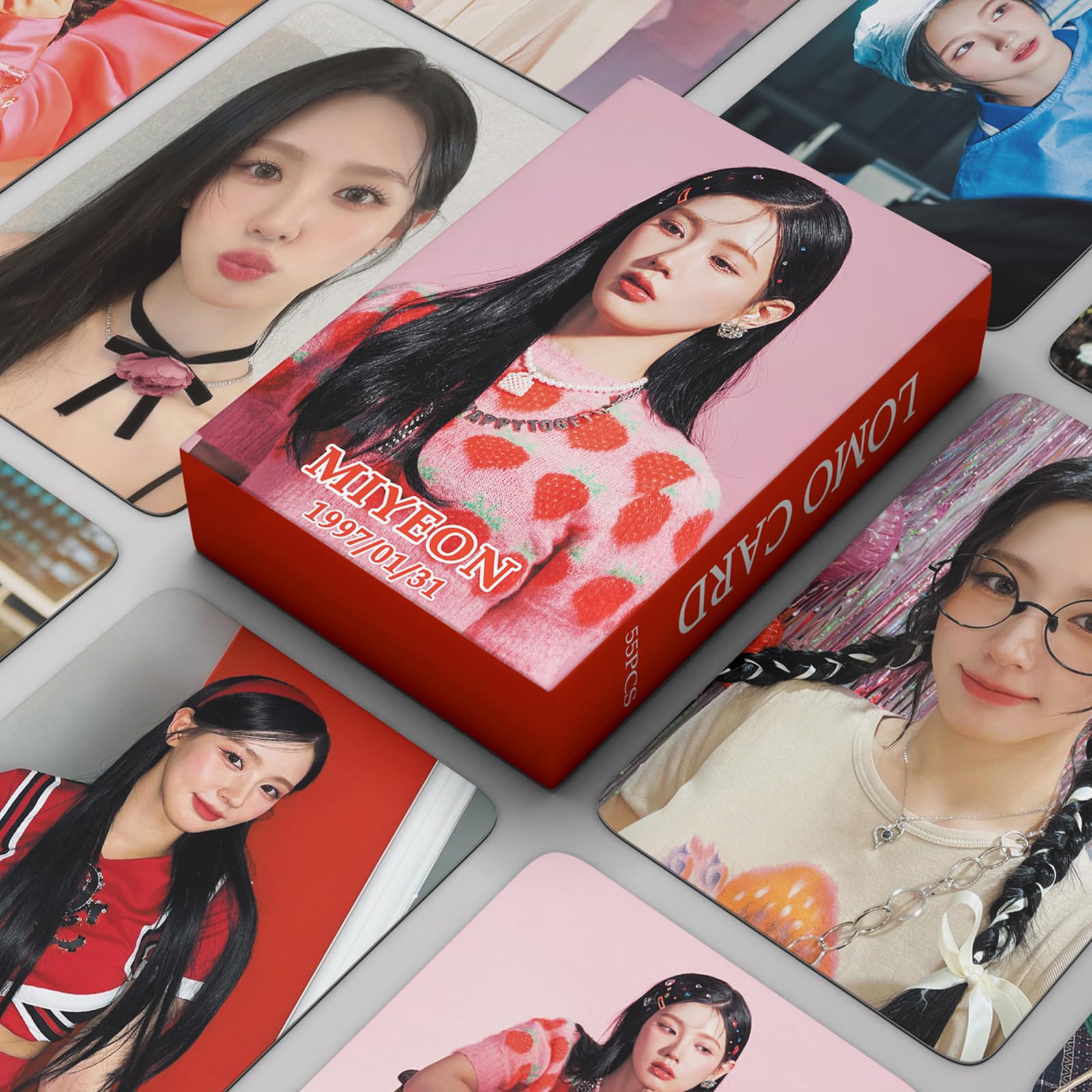 Amazon | PYAJUU MIYEON フォトカード 55枚 (G) I-DLE MIYEON フォト